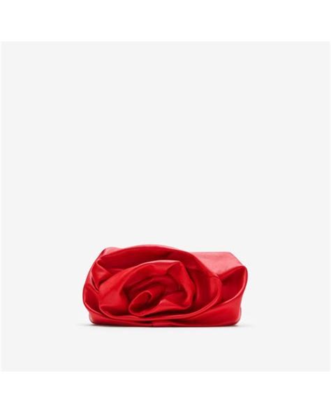 borse rosse burberry|burberry rose clutch.